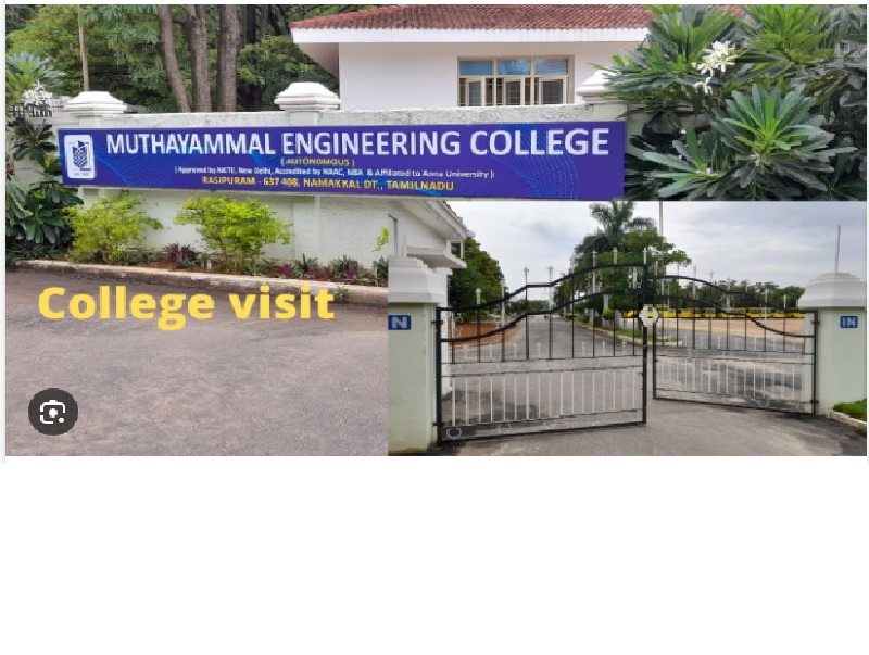 Muthayammal Engineering College (Autonomous) | Engineering College